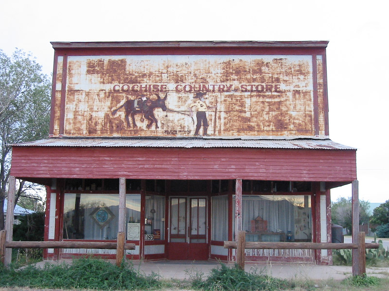 The Cochise Country Store, Cochise, Arizona. It dates to 1913.