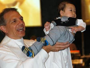 United Methodist infant baptism