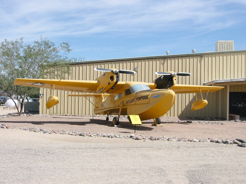 Grumman J4F-2 Widgeon seaplane, Pima Air and Space Museum, Tucson, Arizona.