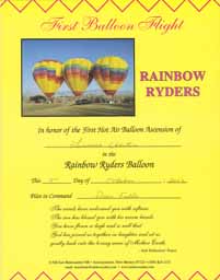 My mother, for her 60th birthday, wanted to ride in a hit air balloon. Weather and the Sept. 11, 2001, attack made the 2001 Albuquerque Balloon Fiesta too challenging, so she went the next year, and I went with her.