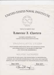 The United States Naval Institute is devoted to advancing maritime services and sea power through scholarship and leadership.