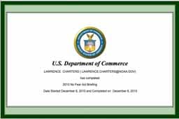 The No Fear Act, which is supposed to protect workers from retaliation for whistleblowing and otherwise reporting things that are illegal or dangerous, does not leave employees less fearful since there seems to be little interest in enforcing the law. But employees must be trained on it, anyway.