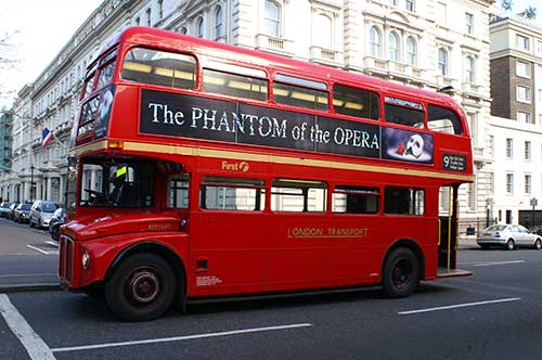 London double decker bus