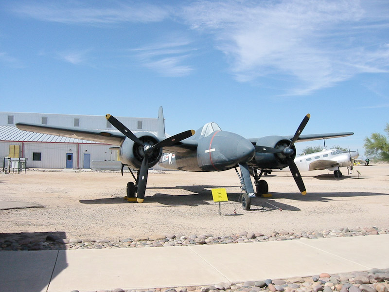 Grumman F7F-3 Tigercat fighter, Pima Air and Space Museum, Tucson, Arizona.