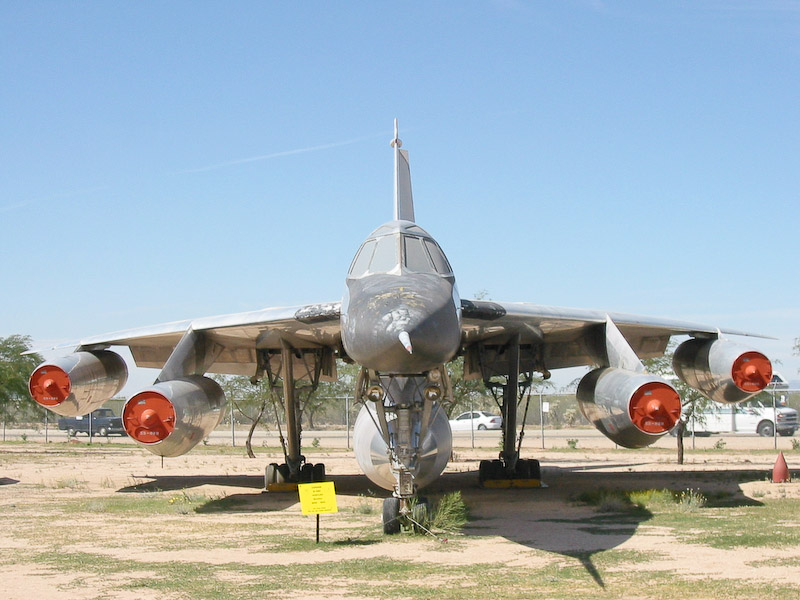 Convair B-58A Hustler jet bomber. Pima Air and Space Museum, Tucson, Arizona.