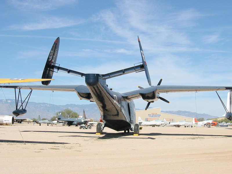 Martin PBM-5A Mariner seaplane, Pima Air and Space Museum, Tucson, Arizona.