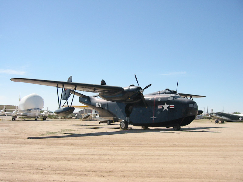 Martin PBM-5A Mariner seaplane, Pima Air and Space Museum, Tucson, Arizona.