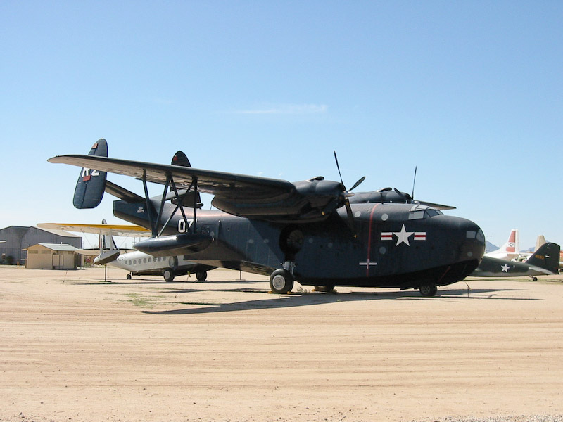 Martin PBM-5A Mariner seaplane, Pima Air and Space Museum, Tucson, Arizona.