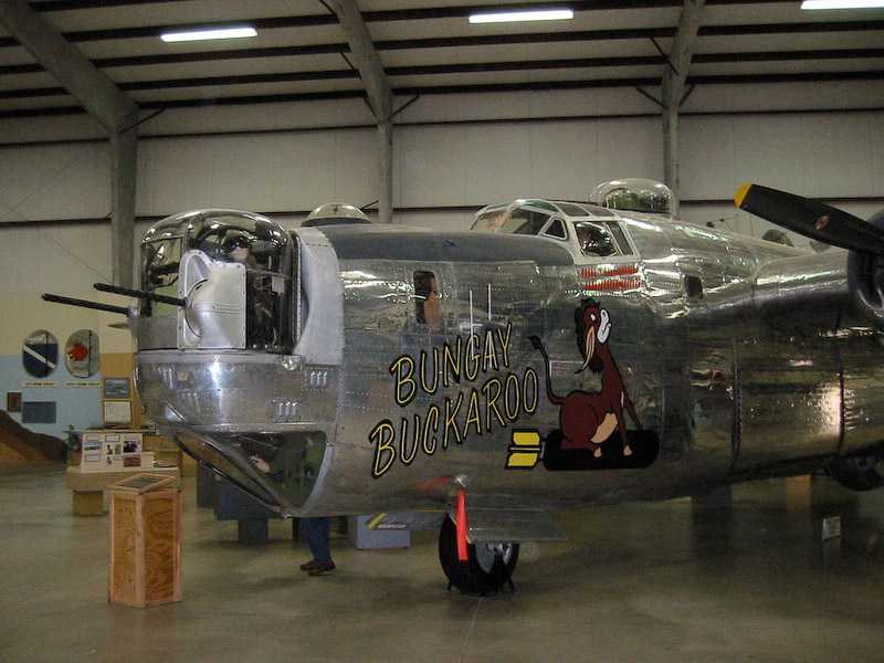 Consolidated B-24J Liberator bomber, Pima Air and Space Museum, Tucson, Arizona.