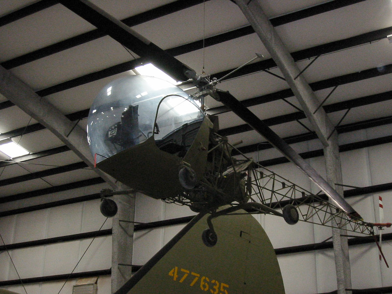 Bell HTL-2 Sioux helicopter, Pima Air and Space Museum, Tucson, Arizona.