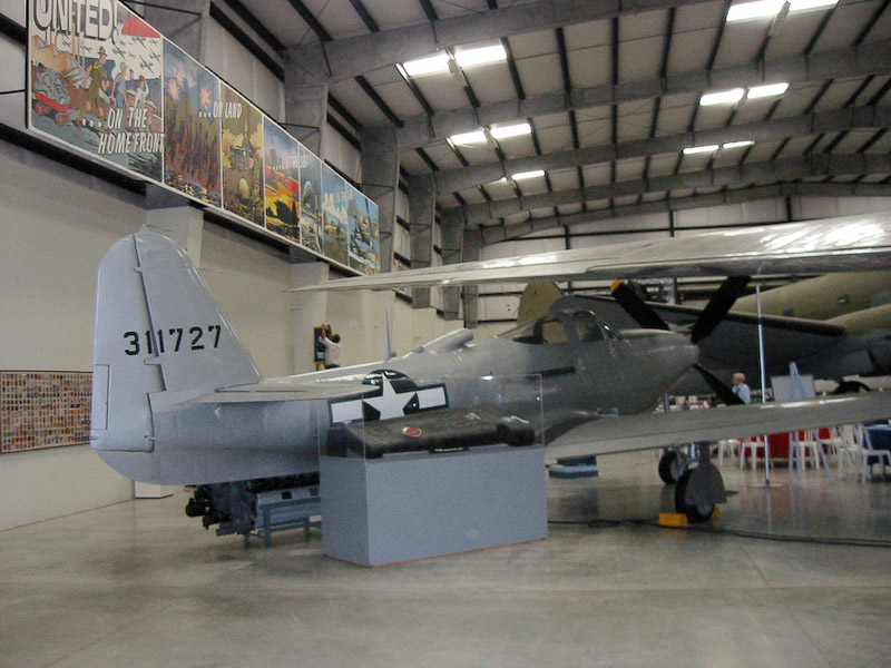 Bell P-63E Kingcobra fighter, Pima Air and Space Museum, Tucson, Arizona.